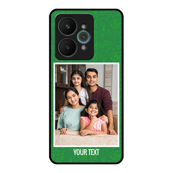 Realme 15 5G Custom Glass Phone Case - Picture Upload Design