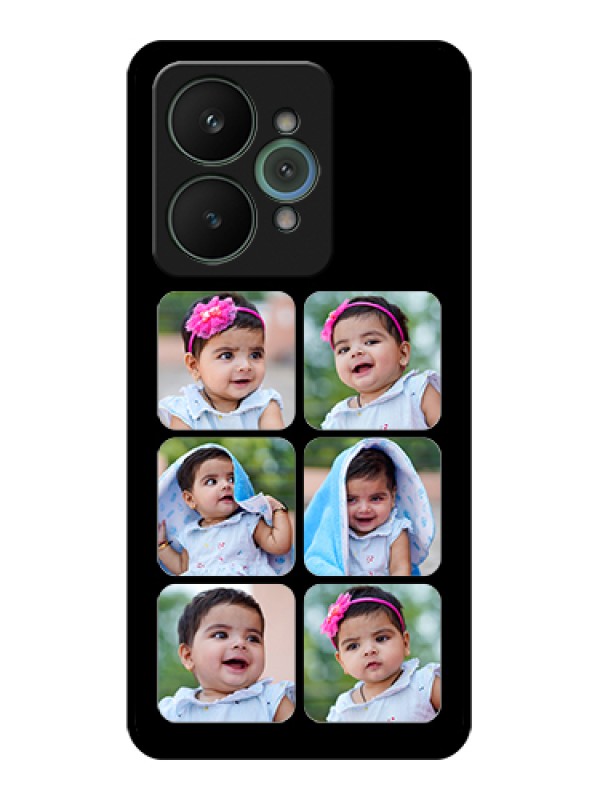 Custom Realme 15 5G Custom Glass Phone Case - Multiple Pictures Design