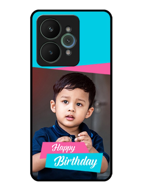 Custom Realme 15 5G Custom Glass Phone Case - Image Holder With 2 Color Design