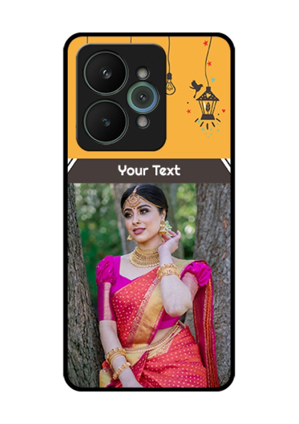 Realme 15 5G Custom Glass Phone Case - With Family Picture And Icons