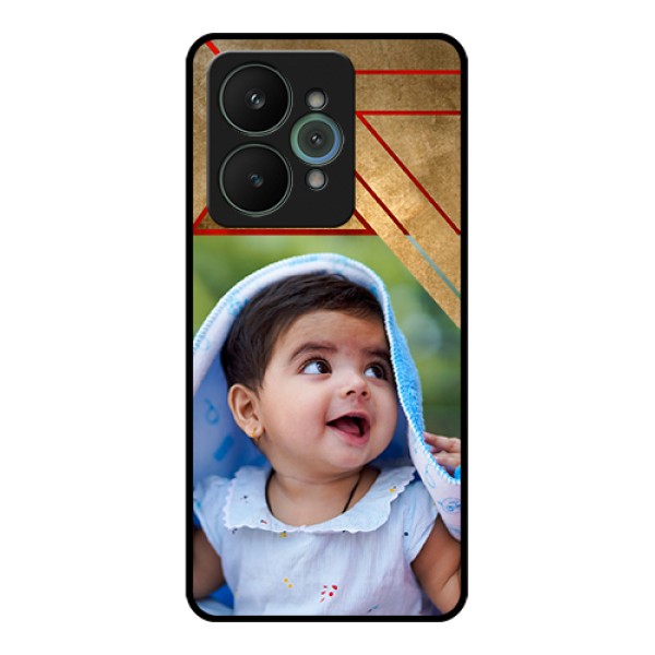 Realme 15 5G Custom Glass Phone Case - Gradient Abstract Texture Design