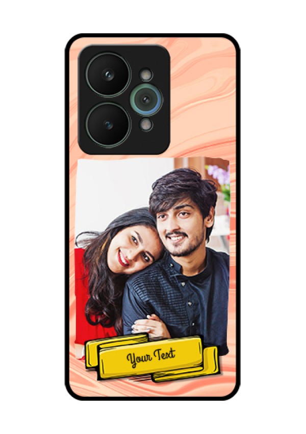 Realme 15 5G Custom Glass Phone Case - Marble Texture Design