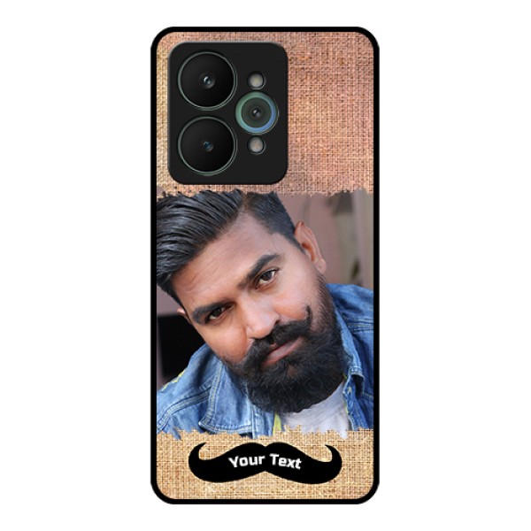 Realme 15 5G Custom Glass Phone Case - With Texture Design