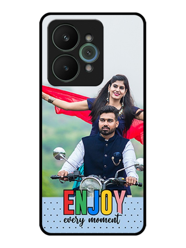 Custom Realme 15 5G Custom Glass Phone Case - Enjoy Every Moment Design