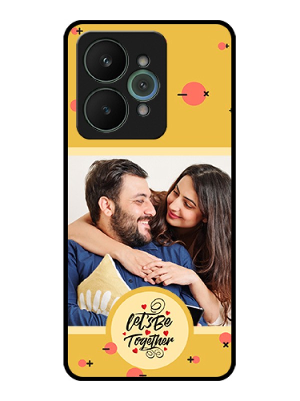Custom Realme 15 5G Custom Glass Phone Case - Lets Be Together Design