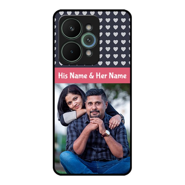 Realme 15 Pro 5G Custom Glass Phone Case - Love Symbols Design