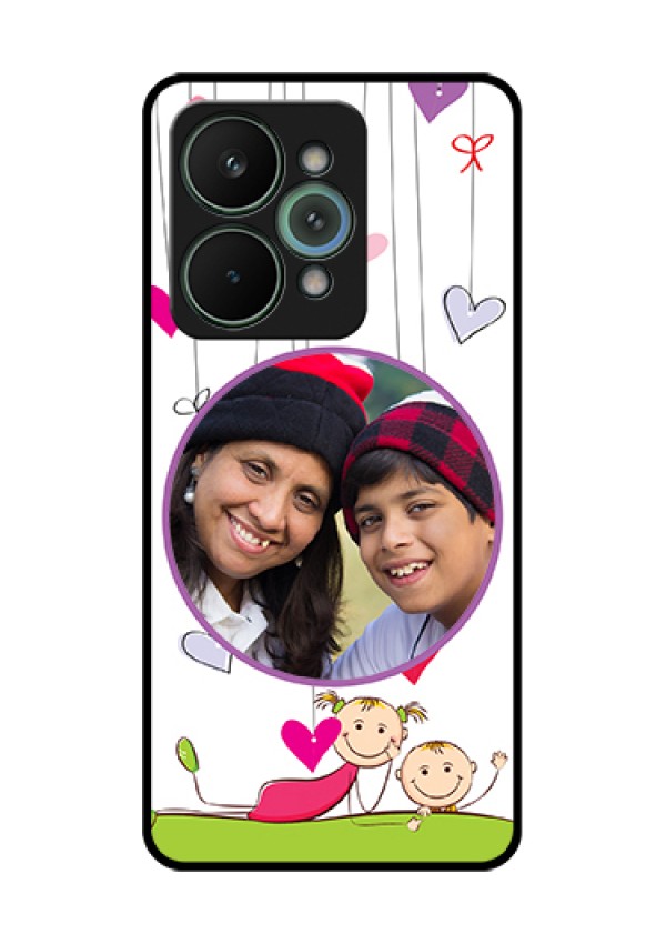 Realme 15 Pro 5G Custom Glass Phone Case - Cute Kids Phone Case Design