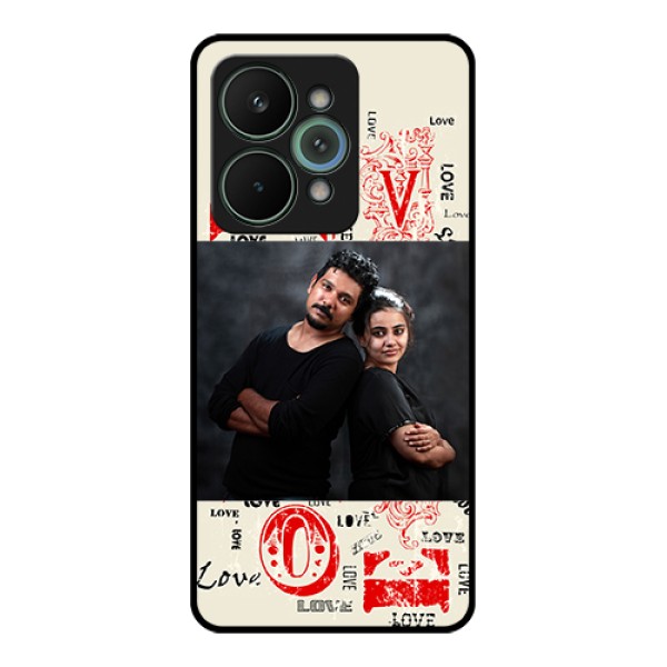 Realme 15 Pro 5G Custom Glass Phone Case - Trendy Love Design Case Realme 15 Pro 5G Custom Glass Phone Case - Trendy Love Design Case