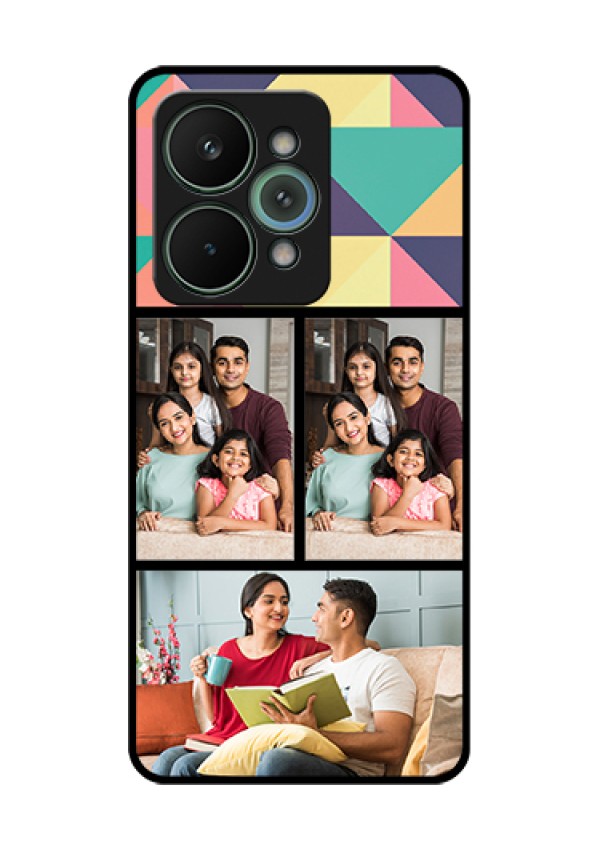 Realme 15 Pro 5G Custom Glass Phone Case - Bulk Pic Upload Design