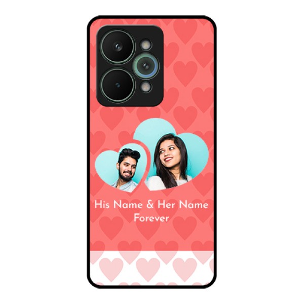 Realme 15 Pro 5G Custom Glass Phone Case - Couple Pic Upload Design Realme 15 Pro 5G Custom Glass Phone Case - Couple Pic Upload Design