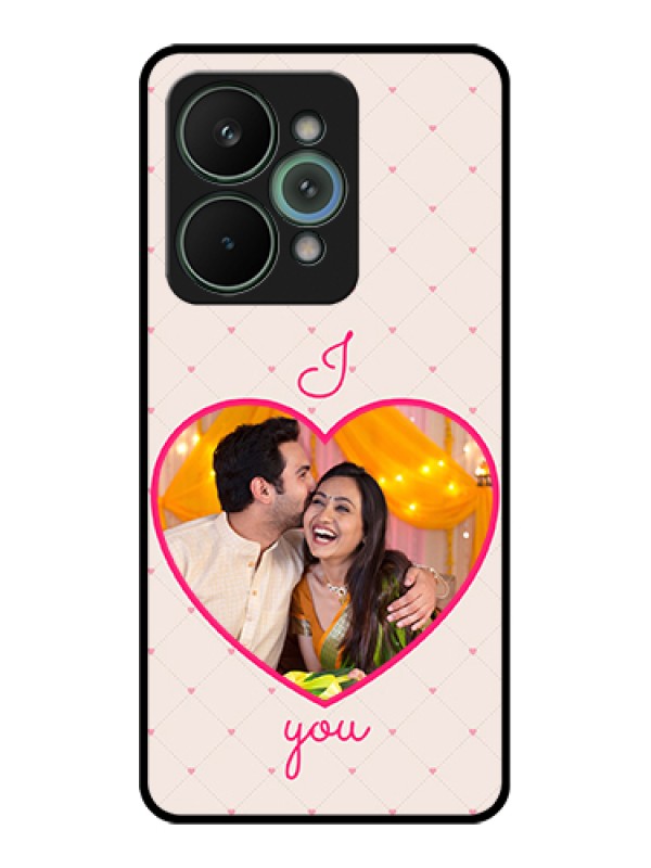 Custom Realme 15 Pro 5G Custom Glass Phone Case - Heart Shape Design