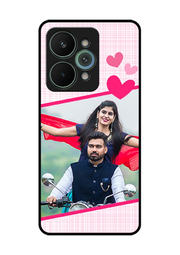 Realme 15 Pro 5G Custom Glass Phone Case - Love Shape Heart Design