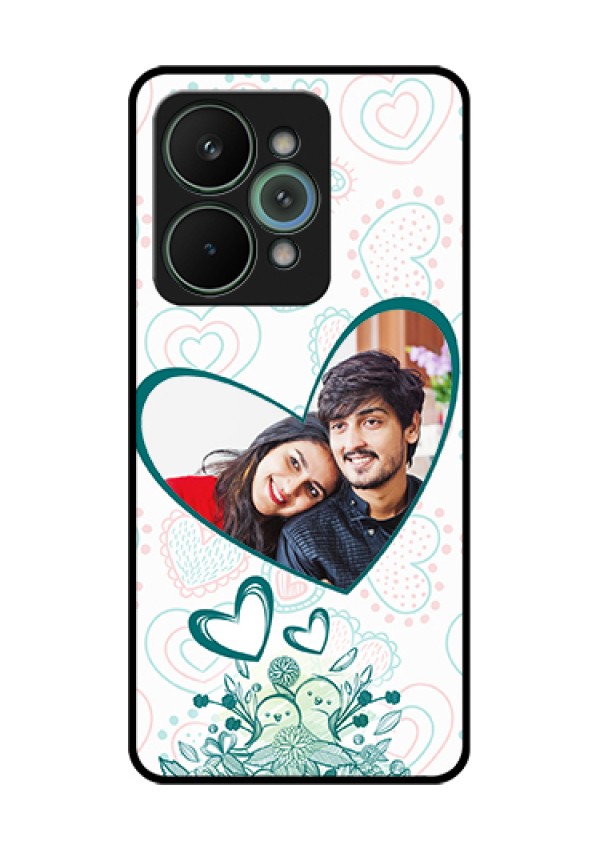 Realme 15 Pro 5G Custom Glass Phone Case - Premium Couple Design