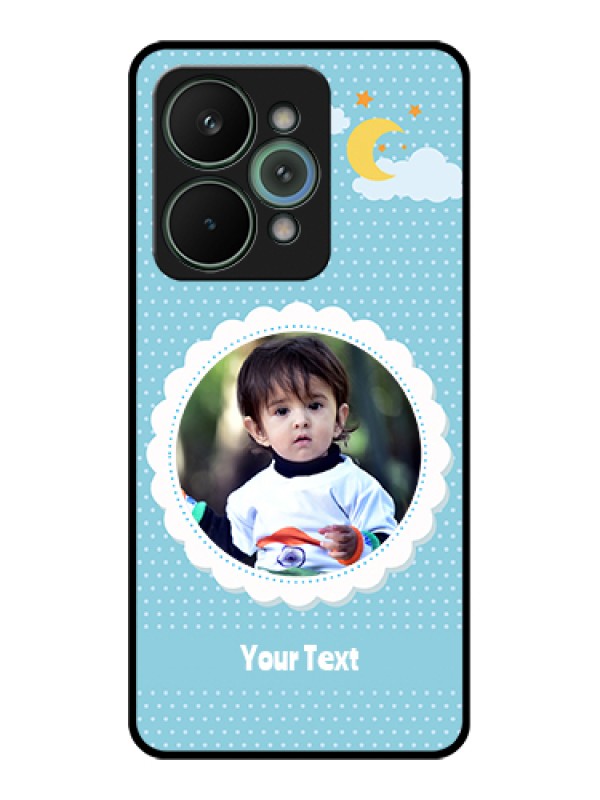 Custom Realme 15 Pro 5G Custom Glass Phone Case - Violet Pattern Design