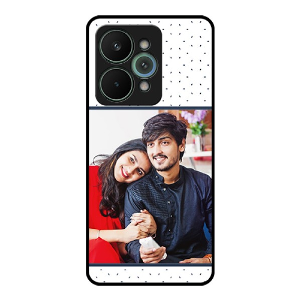 Realme 15 Pro 5G Custom Glass Phone Case - Premium Dot Design