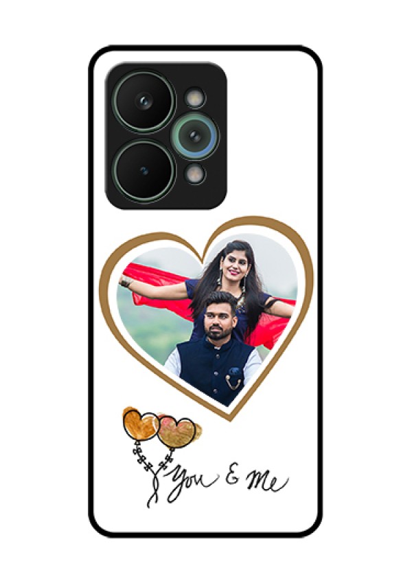 Realme 15 Pro 5G Custom Glass Phone Case - You & Me Design