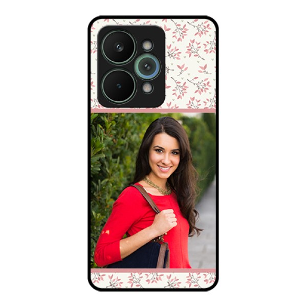 Realme 15 Pro 5G Custom Glass Phone Case - Stunning Floral Design