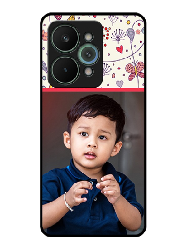 Custom Realme 15 Pro 5G Custom Glass Phone Case - Premium Floral Design