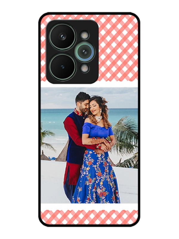 Custom Realme 15 Pro 5G Custom Glass Phone Case - Pink Pattern Design