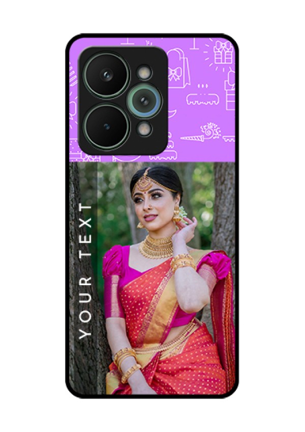 Realme 15 Pro 5G Custom Glass Phone Case - Birthday Icons Design