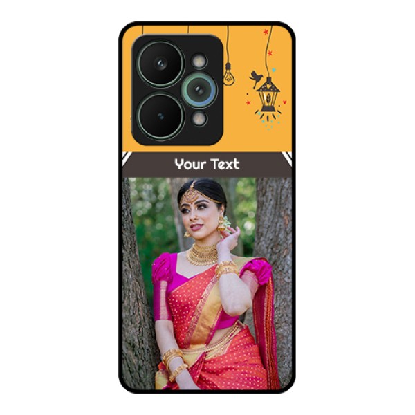 Realme 15 Pro 5G Custom Glass Phone Case - With Family Picture And Icons