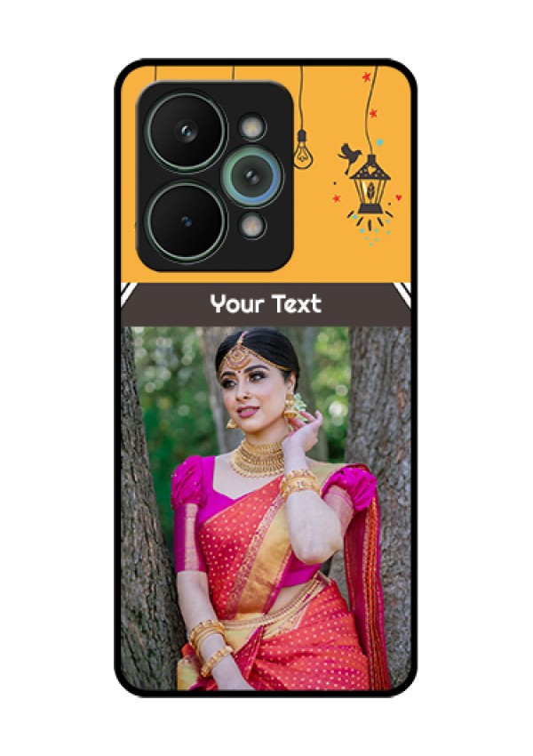 Realme 15 Pro 5G Custom Glass Phone Case - With Family Picture And Icons
