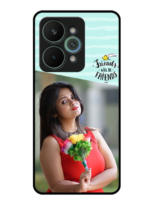 Custom Realme 15 Pro 5G Custom Glass Phone Case - Friends Picture Icon Design