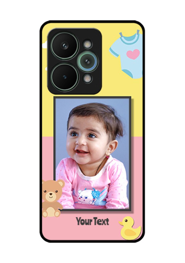 Realme 15 Pro 5G Custom Glass Phone Case - Kids 2 Color Design