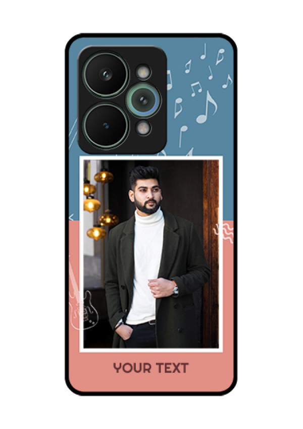 Realme 15 Pro 5G Custom Glass Phone Case - With Color Musical Note Design