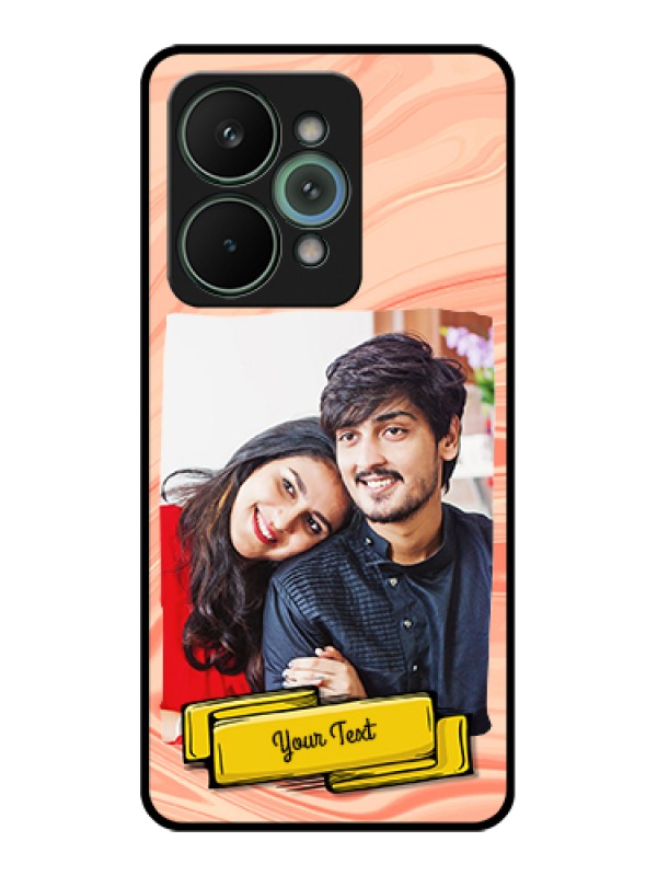 Custom Realme 15 Pro 5G Custom Glass Phone Case - Marble Texture Design