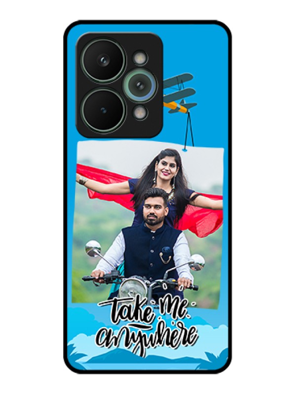 Custom Realme 15 Pro 5G Custom Glass Phone Case - Traveller Design