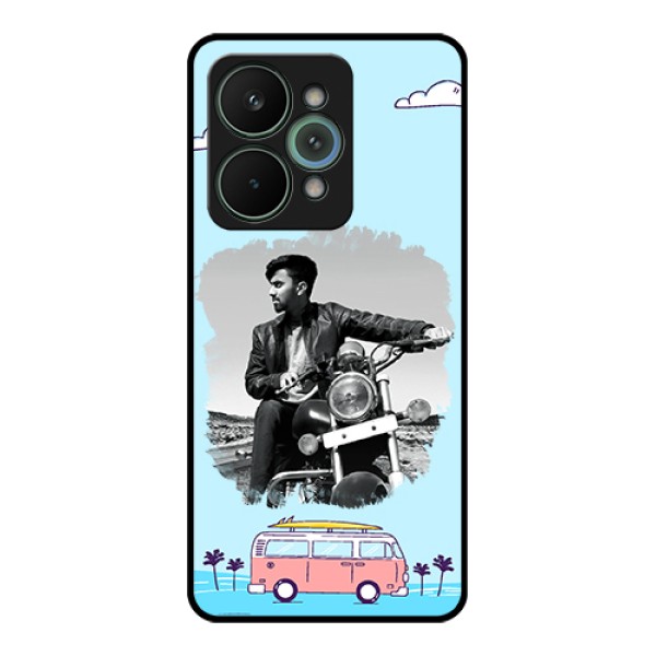 Realme 15 Pro 5G Custom Glass Phone Case - Travel & Adventure Design Realme 15 Pro 5G Custom Glass Phone Case - Travel & Adventure Design