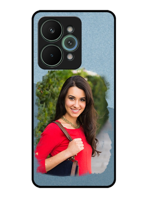 Custom Realme 15 Pro 5G Custom Glass Phone Case - Grunge Line Art Design