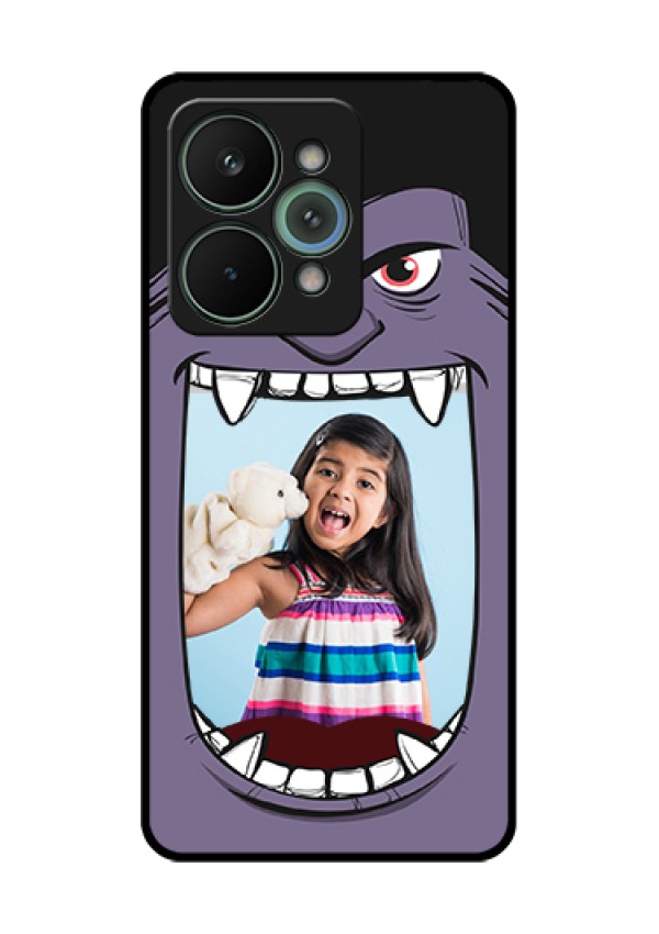 Realme 15 Pro 5G Custom Glass Phone Case - Angry Monster Design