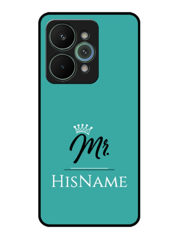 Custom Realme 15 Pro 5G Custom Glass Phone Case - Mr With Name Design