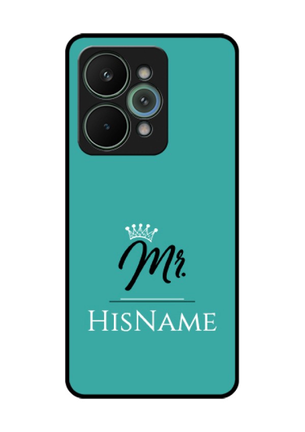 Realme 15 Pro 5G Custom Glass Phone Case - Mr With Name Design