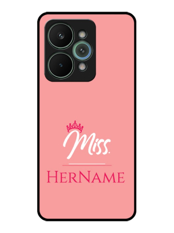 Custom Realme 15 Pro 5G Custom Glass Phone Case - Mrs With Name Design