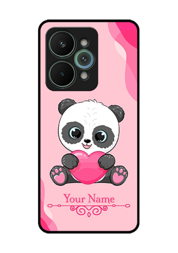 Realme 15 Pro 5G Custom Glass Phone Case - Cute Panda Design