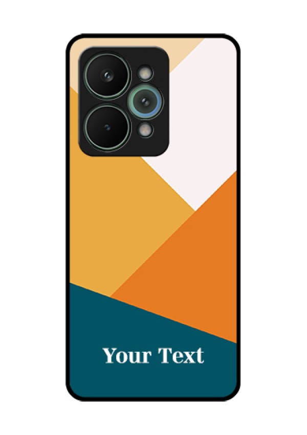 Realme 15 Pro 5G Custom Glass Phone Case - Stacked Multi - Colour Design