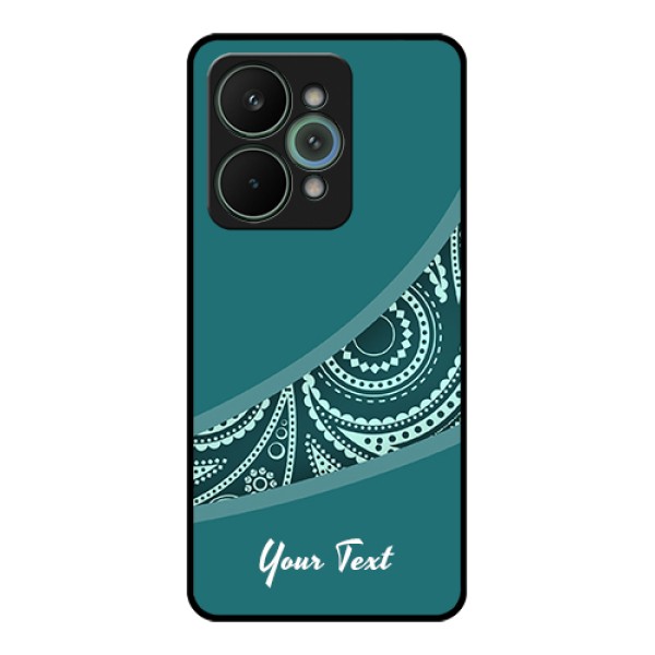 Realme 15 Pro 5G Custom Glass Phone Case - Semi Visible Floral Design