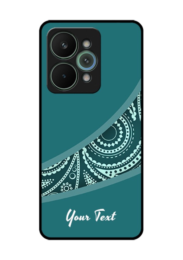 Realme 15 Pro 5G Custom Glass Phone Case - Semi Visible Floral Design
