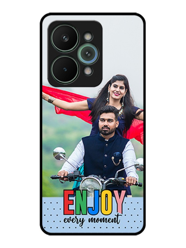 Custom Realme 15 Pro 5G Custom Glass Phone Case - Enjoy Every Moment Design
