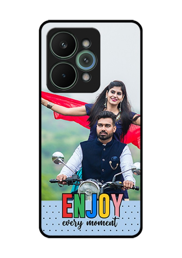 Realme 15 Pro 5G Custom Glass Phone Case - Enjoy Every Moment Design