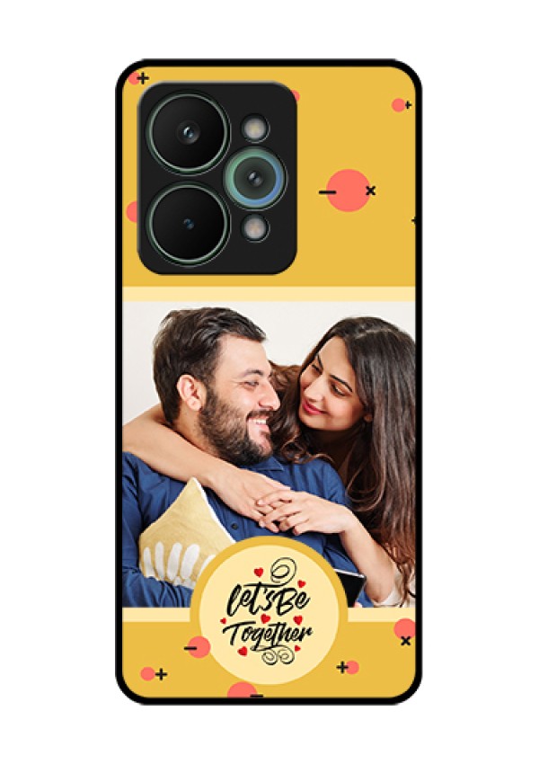 Realme 15 Pro 5G Custom Glass Phone Case - Lets Be Together Design
