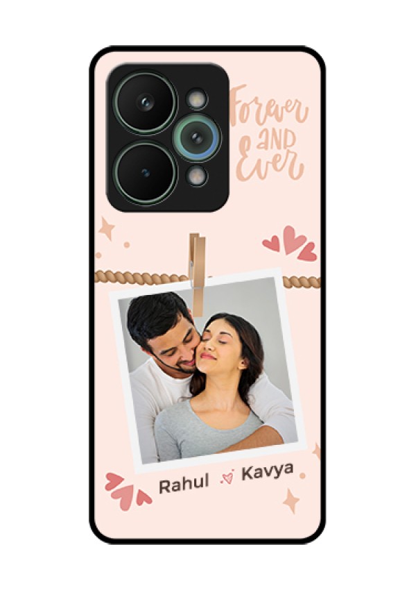 Realme 15 Pro 5G Custom Glass Phone Case - Forever And Ever Love Design