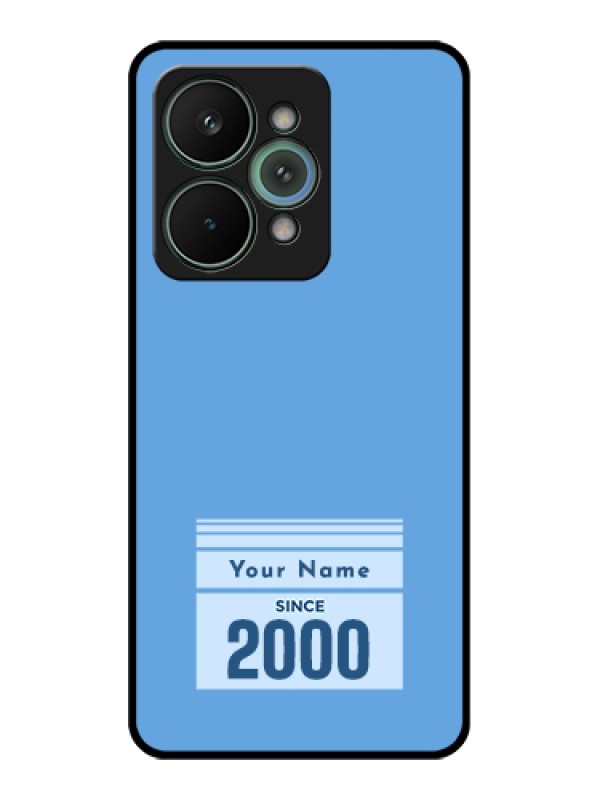 Custom Realme 15 Pro 5G Custom Glass Phone Case - Custom Year Of Birth Design