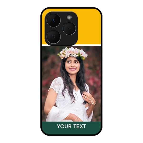 Realme 15T 5G Custom Glass Phone Case - Love You Design