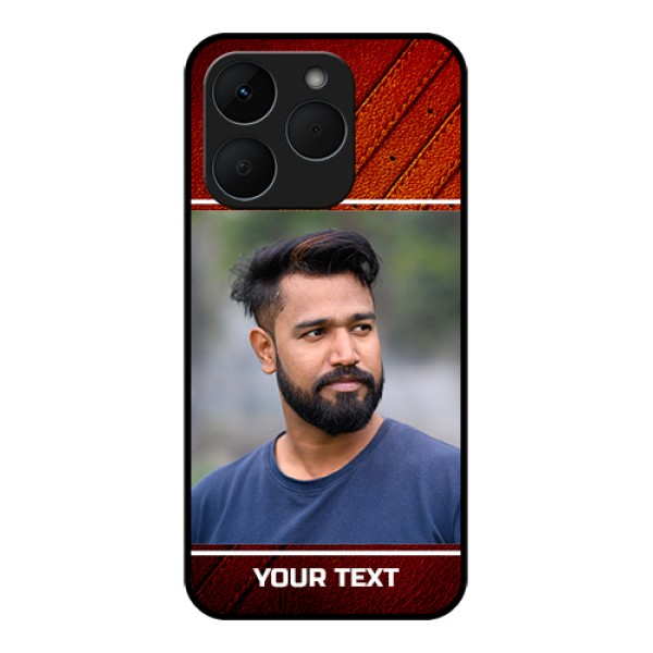 Realme 15T 5G Custom Glass Phone Case - Leather Phone Case Design Realme 15T 5G Custom Glass Phone Case - Leather Phone Case Design