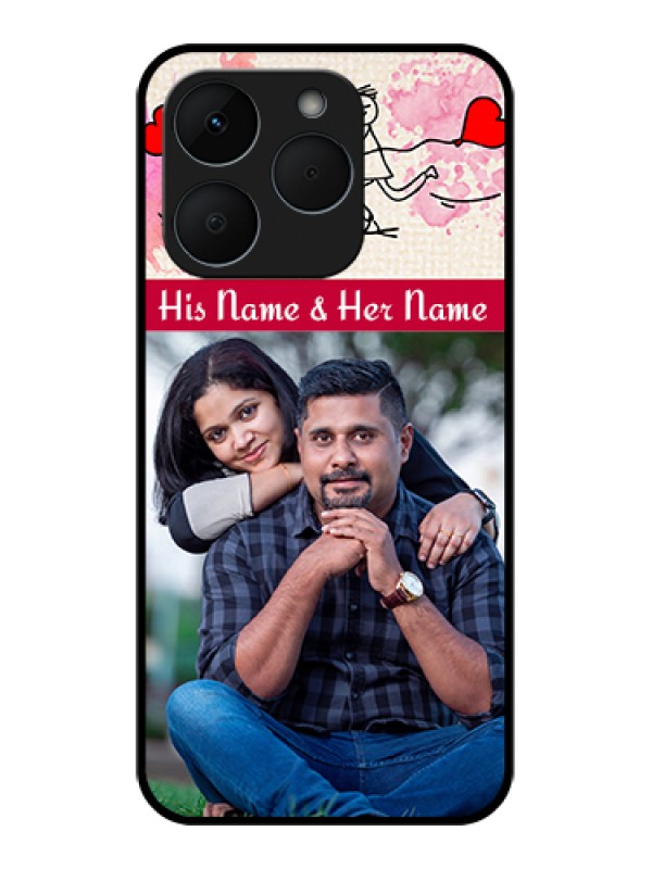 Custom Realme 15T 5G Custom Glass Phone Case - You And Me Case Design