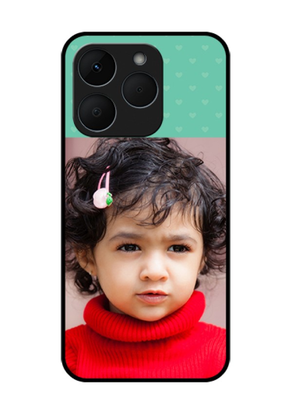 Realme 15T 5G Custom Glass Phone Case - Lovers Picture Design
